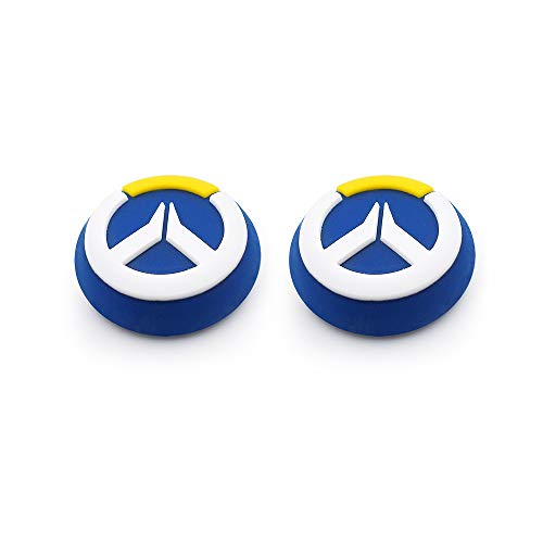 Image of 2PCS Joystick Cap Silicone Rubber Thumb Stick Grip Caps for PS5 PS4 PS3 Xbox 360 Xbox One Xbox One X Elite Controller (Color 2)