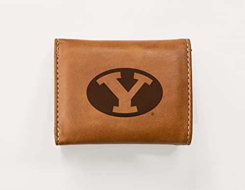 Image of Rico Industries NCAA Laser Engraved Trifold Laser Engraved Tri-Fold Wallet - Men's Accessory