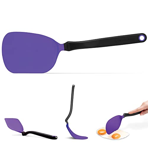Dreamfarm Chopula – Super Flexible Chopping Sit Up Spatula – Safe For Non-Stick, One Size, Purple #TOP11