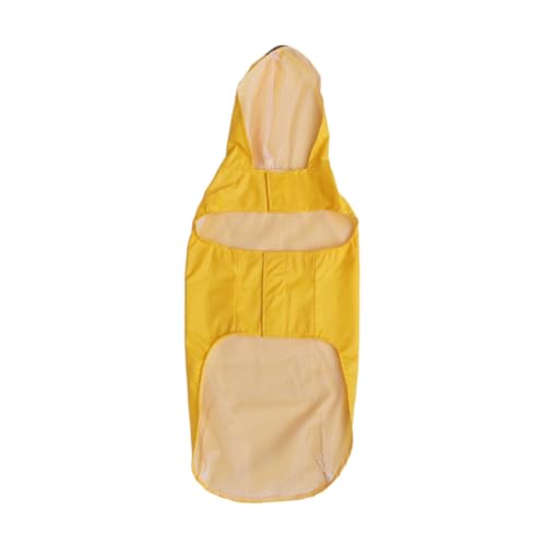 SUPVOX Reflectante Abrigo con Capucha para Perros Resistente al Agua y Transpirable Poncho para Cachorro Color