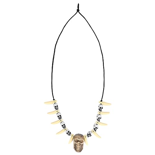 Ya en mundofriki.es: Boland 74185 - Collar Diente de Calavera, Collar para Carnaval y Halloween, Bisutería, Accesorios de disfraces