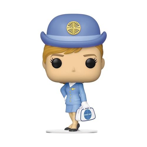 Funko Pop Pop! Ad Icons: Pan Am - Stewardess With White Bag, Multicolor, 56816