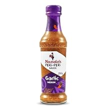 Nandos Garlic PERi-PERi Sauce - Gluten Free - Non GMO - 4.7 Oz 2 Pack