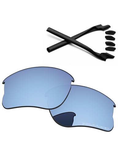 Image of Replacement Lenses & Rubber Kits for Oakley Half Jacket 2.0 XL OO9154 62mm - Precise Fit, UV Block, Impact Resistant