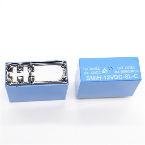 Relés de 12V de 16A para conmutar alta potencia de forma segura con 8 pines SMIH 3
