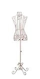 Female Pink Steel Wire Mannequin Dress Form 32'22'32' on Decorative Stand (0004 Pink)