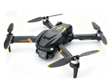 Foldable Brushless RC Quadcopter with 1080P HD Camera, Optical Flow Altitude Hold, 2 Batteries, Live Camera Feed Drone for Beginners
