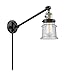 Innovations 237-BAB-G184 1 Light Swing Arm, Black Antique Brass