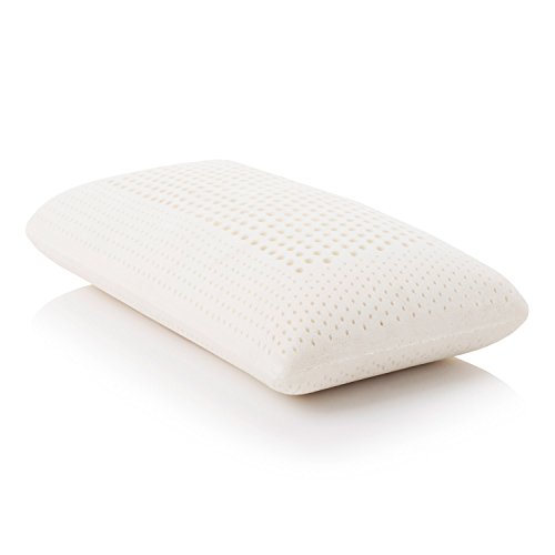 MALOUF 100% Natural Talalay Latex Zoned Pillow, King High Loft, Plush - Thumbnail 2