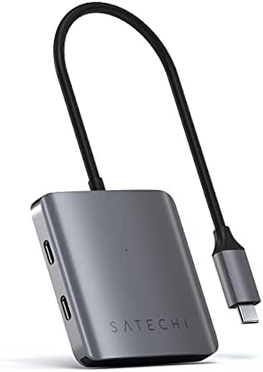 Satechi USB C Hub – 4 Ports USBC Hub - USB C Hub Multiport Adapter - Data Transfer Only (No Charging/Video) – USBC Hub for MacBook Pro / Air M2, M1 Pro & Max, iPad Pro M2, iPad Air M1