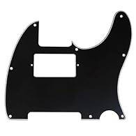Fits genuine Fender Telecaster with a standard humbucker route.It will NOT fit a Squier or other imported Fender instrument and is NOT compatible with the new Fender Blacktop series Telecaster 8 mounting screw holes, HH pickup routine Plastic made, 2...