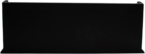 Miniatura 7 de Organizador de escritorio de oficina de madera rústica y estante de correo con acabado de madera envejecida, 12 x 4 x 5 pulgadas (gris)