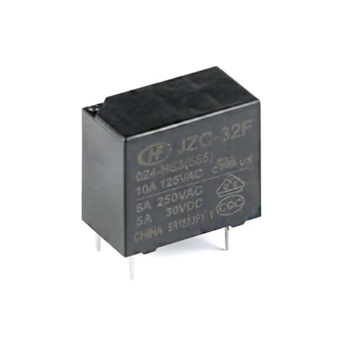 Relés de potencia HF32F JZC-32F-012-HS3 5A 250VAC 4PIN para PCB miniatura 5