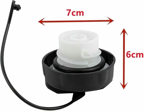 Bouchon de réservoir d'essence Fiat 500 pour résoudre les fuites de vapeurs