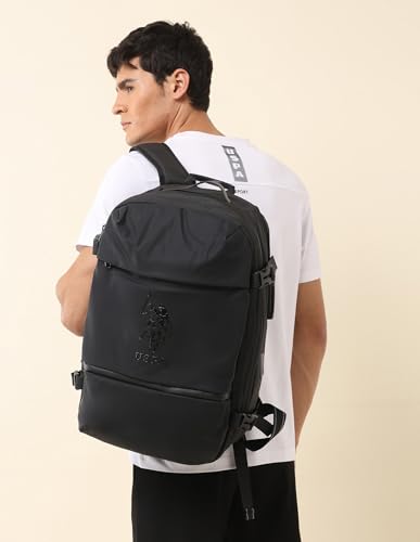 Image of U.S.Polo Association Men's Solid Nylon Backpack