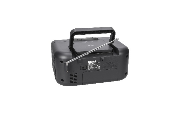 Radio Portatile MUSE DAB+ Con CD, Bluetooth, Cassette E Microfono - Nero M-182DB - Foto 10