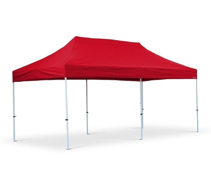 Beyond Sky Heavy Duty Waterproof Gazebo Tent Canopy - 2 Mins Installation, UV Protection, Ideal for Advertising and Car Shelter 10x20 50KG Colour (RED)-image-34