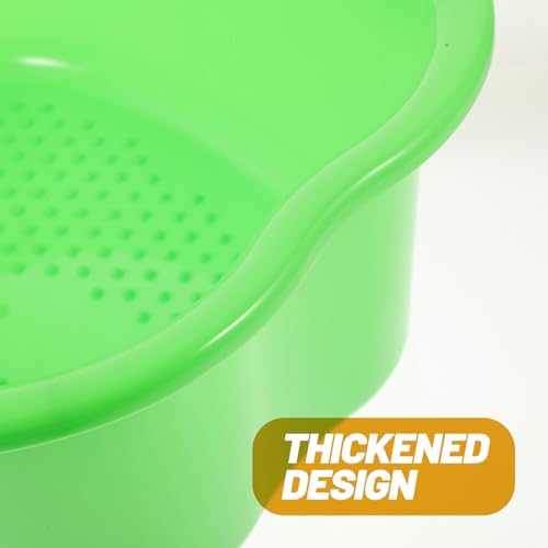 Baldín para baño de pies con masaje acupuntura verde miniatura 4