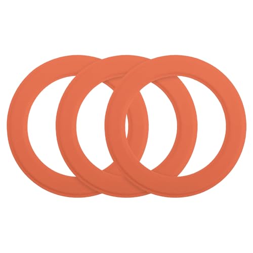 Kit conversion charge sans fil avec anneau magnétique universel en cuir orange pour coque