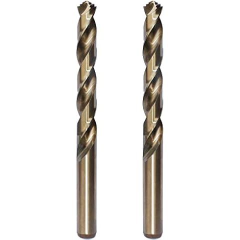 STROTON M42 8％ Cobalt Twist Drill Bits (11mm x 2PCS) for Stainless Steel and Hard Metal Cover