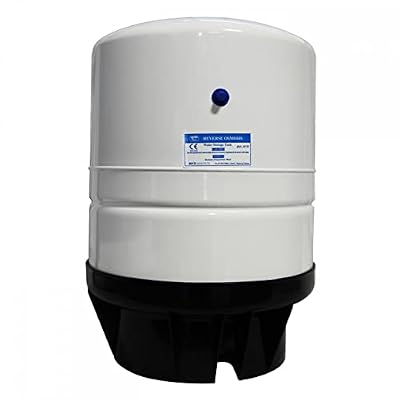 IPW Industries Inc - RO-1070-14 Gallon Pre-pressurized Reverse Osmosis Water Storage Tank with 1/4" NPT Male Threaded Connection - 15.4" x 22.6"