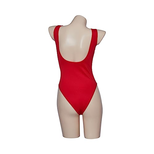 Pamela Anderson Red Swimsuit Bathing Suit Pam and Tommy Costume Bikini Beach Swimsuits for Women Costume