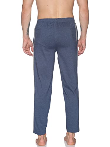 Image of Dollar Cotton Rich Fabric Solid Men's Track Pant | Contrast net Folding | One Side Zipper Pocket with Label Branding | Self Waistband with Drawcord | Wide Array of Attractive Colours