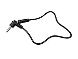 RIEPOR photography sync 3.5mm to Male Flash PC Sync Cable (12inch) Suitable for Nikon, Canon, and most DSLR cameras Transmission speed