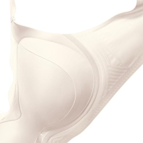 SHIJIALI Jelly Bras for Women Supportive Seamless Bralettes Comfortable Full Coverage Push Up Wireless Tshirt Bra Nude — view 3