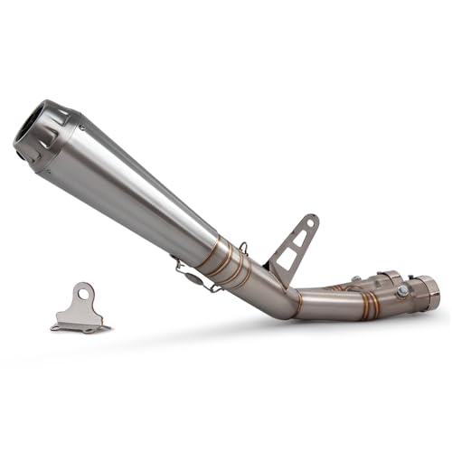 Silencieux d'échappement adaptateur R1 MT10 tuyau central 2015 2024