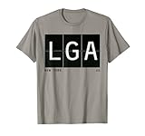 LGA New York US Vintage Retro Travel Airport Code T-Shirt