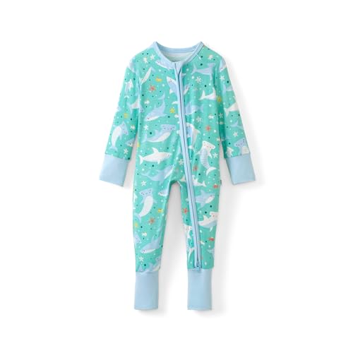 Image of Little Sleepies Pajamas for Baby Boys & Girls, Viscose from Bamboo Baby Pajamas, Preemie & Newborn Sleepers, 2-Way Zipper PJs
