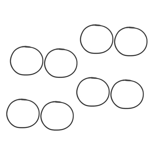 UPKOCH 8pezzi Supporto Antiurto per Asta Microfono Anello in Gomma per Supporto Antiurto Fascia Elastica Morbida per Microfono Condensatore Isolamento Acustico Anti-vibrazioni Facile Inst