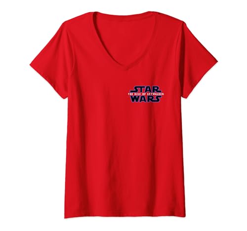 T-shirt Star Wars femme col V idéal pour vos sorties pop culture et soirées cinéma