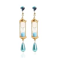 Vanitas Leuchtende Sanduhr Ohrringe Vanitas Cosplay Ohrring Anime Vanitas Cosplay-Ohrstecker (A)