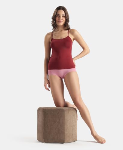 Image of Jockey 1805 Women Micro Modal Elastane Stretch Camisole with Adjustable Straps and StayFresh Treatment