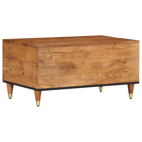 Table basse en bois massif de manguier ShGaxin pour vos apéritifs