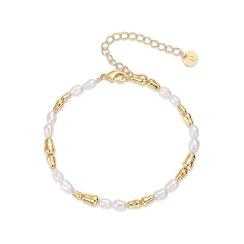 PAVOI 18K Gold Plated Pearl Bracelet Cover