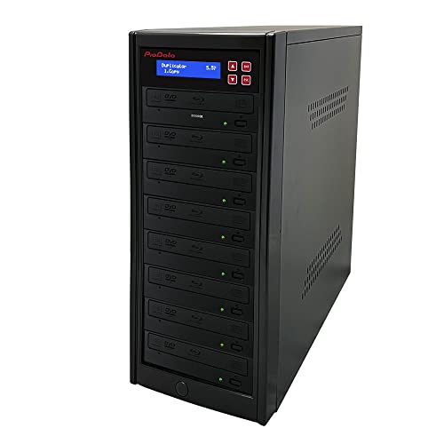 Piodata 1 to 7 Blu-ray BD M-Disc CD DVD Duplicator Copier Standalone Tower