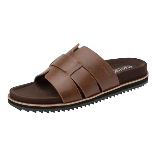 Kenneth Cole Mens Calen Dark Natural 7 Medium