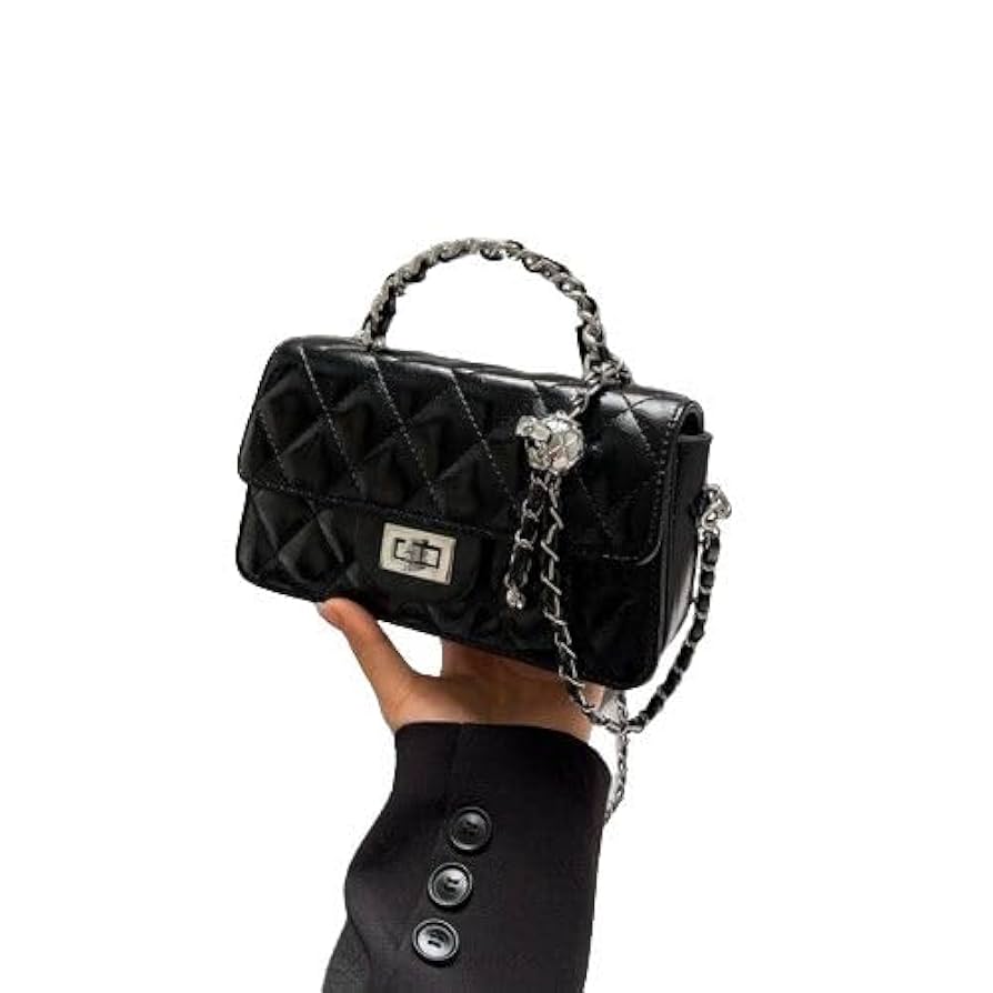 Amazon.co.jp: 女性カバン のある小香風の菱格チェーンバッグ