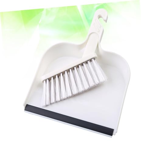 PLAFOPE Mini Kehrset mit Kunststoffbürste und Kehrschaufel Kompakt für Desktop Laptop Tastaturreinigung für Auto Lüftungsschlitze und Armaturenbrett Praktisches Mini Besen Staubpan Set – Bild 3