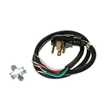General Electric WX09X10018 4 Wire 30amp Dryer Cord, 4-Feet