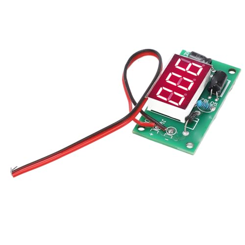 LED-Anzeige Digitaler Frequenzzähler 3-stelliges Leistungszählermodul Zählzählermodul mit Speicherakku (7-16V)