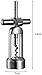 GIENEX Wine Opener Kit, Wine Corkscrew Opener, Corkscrew Gift Kit, All in 1, with Foil Cutter, Wine Stopper, Gift for Mothers' Day Wine Opener Set