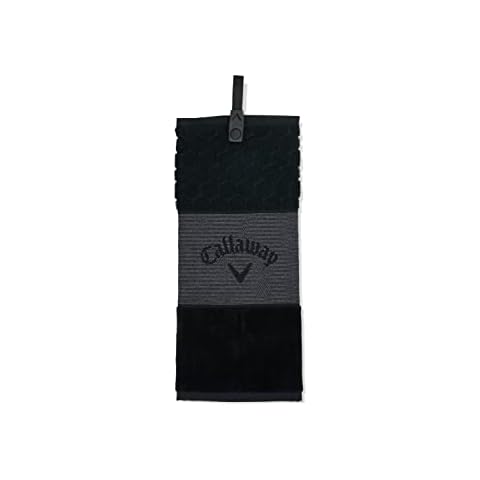 Callaway Golf Tri Fold Towel 2023 Black Cover