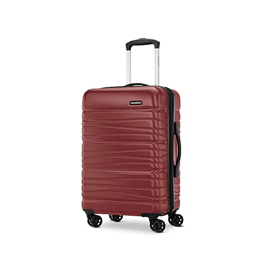 Image of Samsonite Evolve SE Hardside Expandable Spinner Luggage, Matte Burgundy, 3-Piece Set (Carry on /Medium /Large), Evolve Se Hardside Expandable Luggage With Double Spinner Wheels