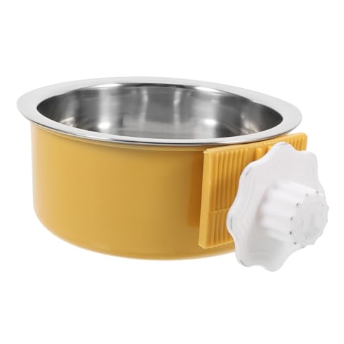 SAFIGLE ペット ボウル 犬 ボウル ケーダー ボウル ペット 水 カップ 犬 クレート ボウル 犬 ハウス 給餌 ボウル ウサギ ケージ カップ ペット 水 フィーダー 小型 犬