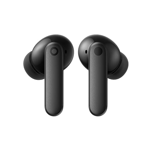Image of QQLIKE Buds 2 Wireless Earbuds Compatible with Nothing 48 dB Hybrid ANC, 55 Hours Battery Life, 11 mm PMI Driver, 6 HD Microphones and Spatial Audio, IP55 Waterproof (Dark Grey)