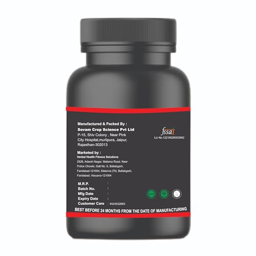 Image of Herbal Energy & Vitality Capsules | Daily Wellness & Immunity Support Supplement | Ayurvedic Health Formula | 180 Capsules | Pack of 3 Bottles